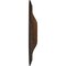 Ekena Millwork Alexa Ceiling Medallion (Fits Canopies up to 3"), Hand-Painted Rust, 15"OD x 1 3/4"P CM14AXRUS - alternate 2